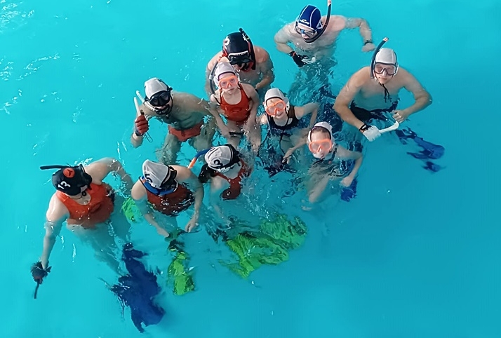 Hokej pod wodą Walenie Siemianowice Śląskie Trening VI 2022